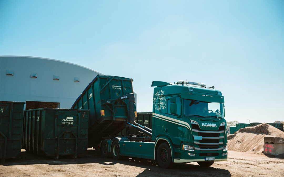 EliaExpress söker nu chaufförer till lastväxlare och bulkbil med utgångspunkt från Halmstad!